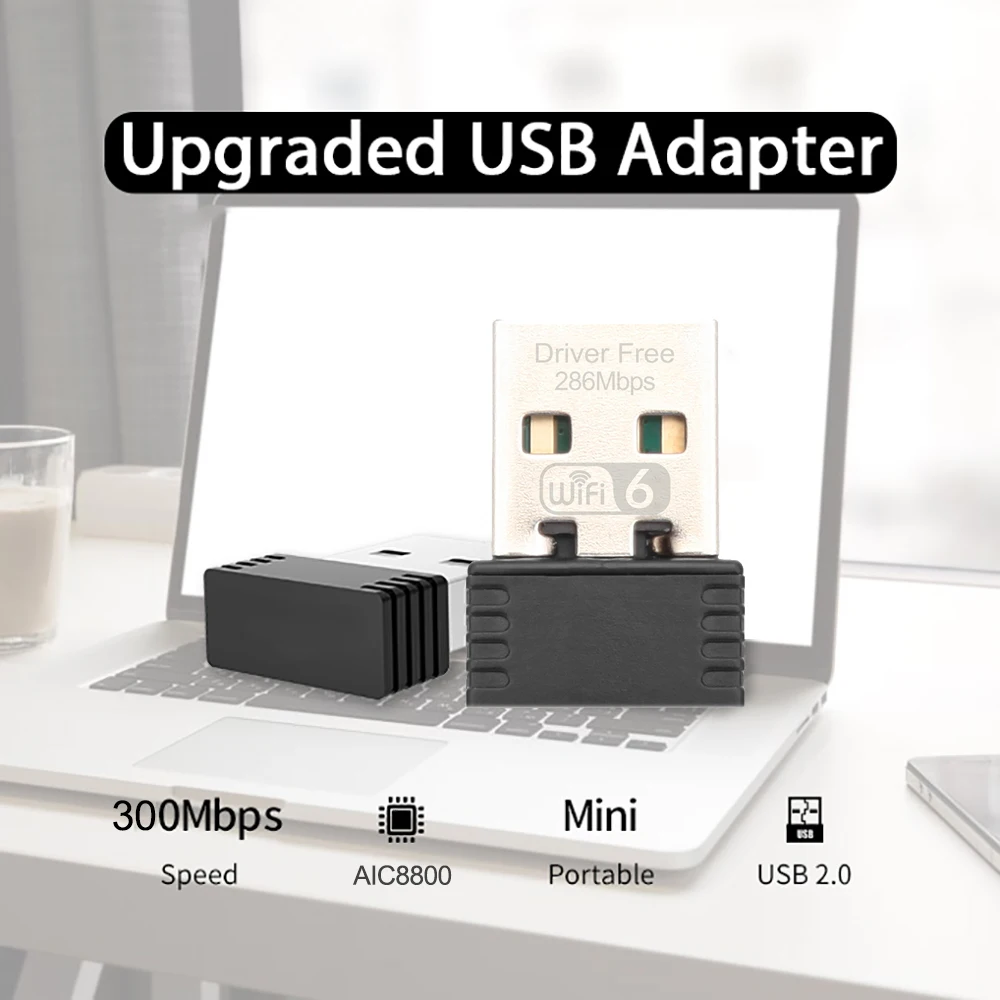 Рисунок 2 - Wi-Fi 6 USB-ключ мини-USB Wi-Fi