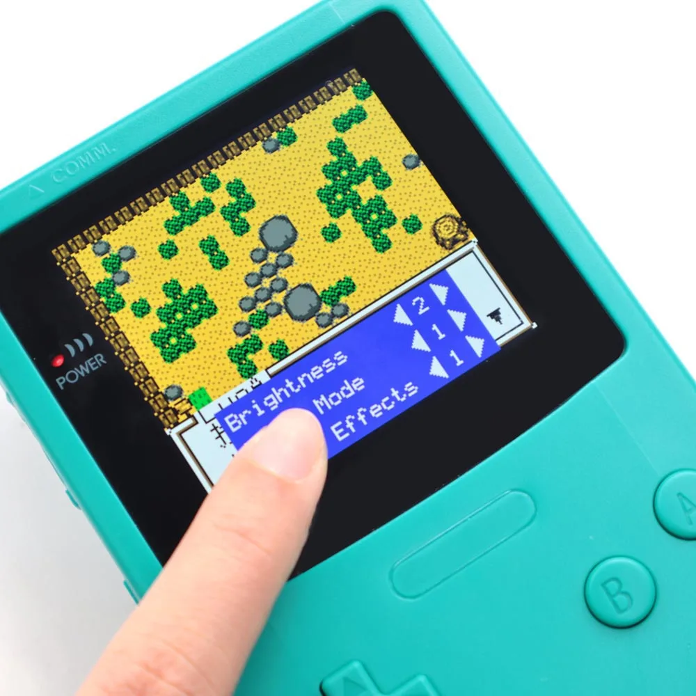 Перезаряжаемый сенсорный ламинированный AMOLED-экран типа C OLED для GBC GameBoy