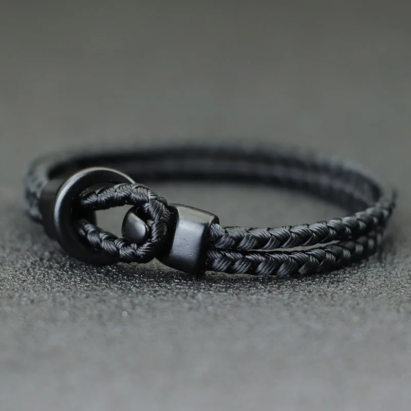 Браслет Noter Hiphop для мужчин двухслойный браслет аксессуары на удачу подарок