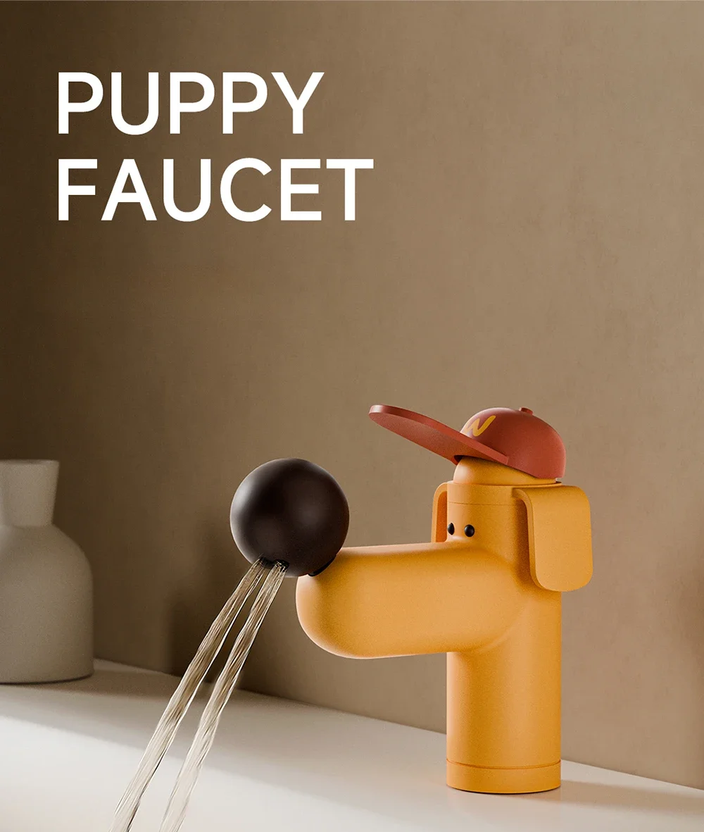 

Смеситель для раковины Feisifan латунный собачка