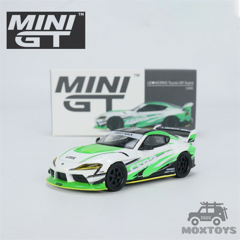 

MINI GT 1:64 Toyota GR Supra CSR2 RHD модель автомобиля под давлением