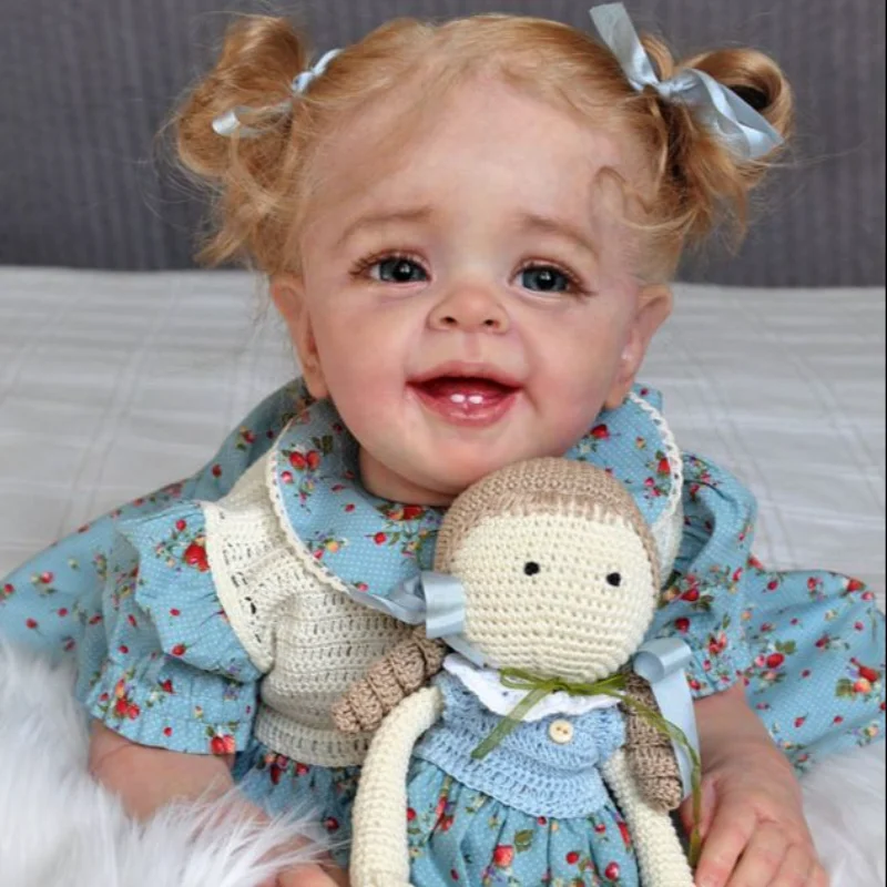 

22 Inch Rare Limited Sold Out Edtion Unpainted Unfinished Reborn Blank Doll Kit Yannik Body Sweet Baby Cloth Body Included