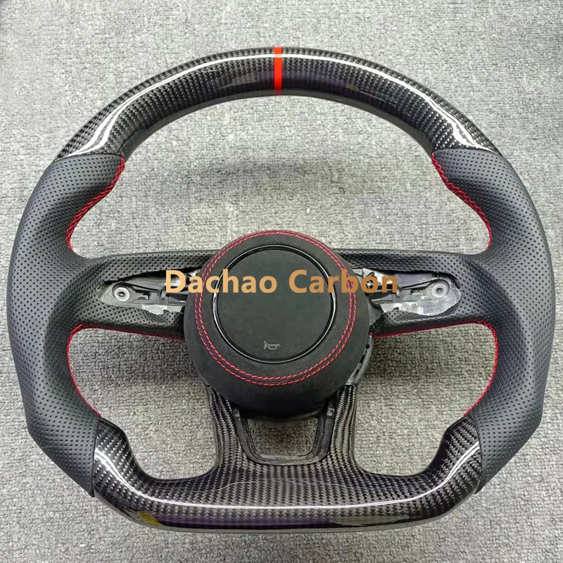 

Factory Price Real Carbon Fiber Steering Wheel for Audi S3 2014 2015 2016 2017 2018 2019 2020 2021 2022 Custom Style