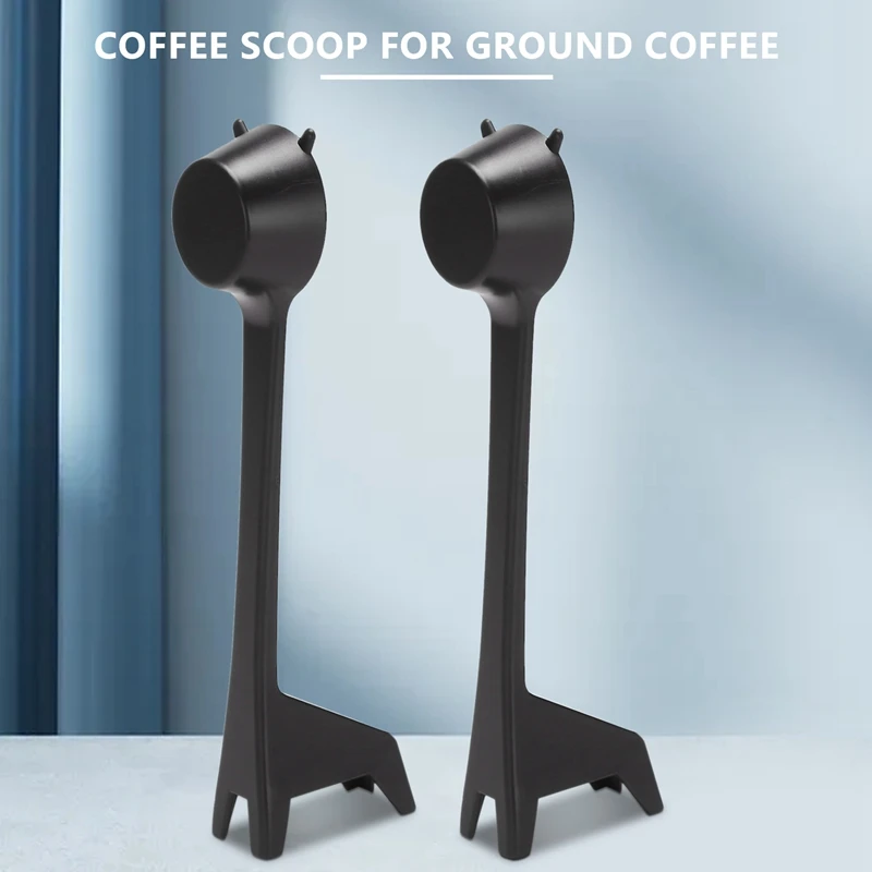 Ложка JFBL для горячего кофе пластиковая мерная ложка и листового чая черная