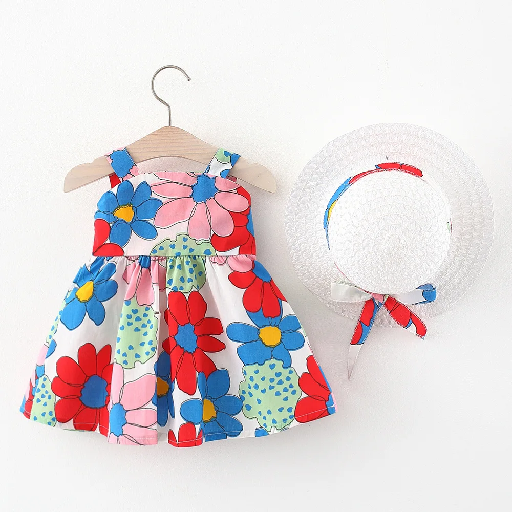 2022 летнее платье для маленьких девочек одежда новорожденных платья принцессы на