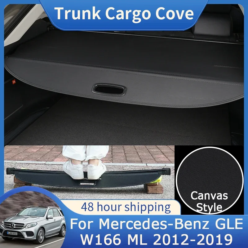 Для Mercedes-Benz GLE W166 ML 350 250 450 2012 ~ 2019 автомобильная задняя крышка багажника защита для