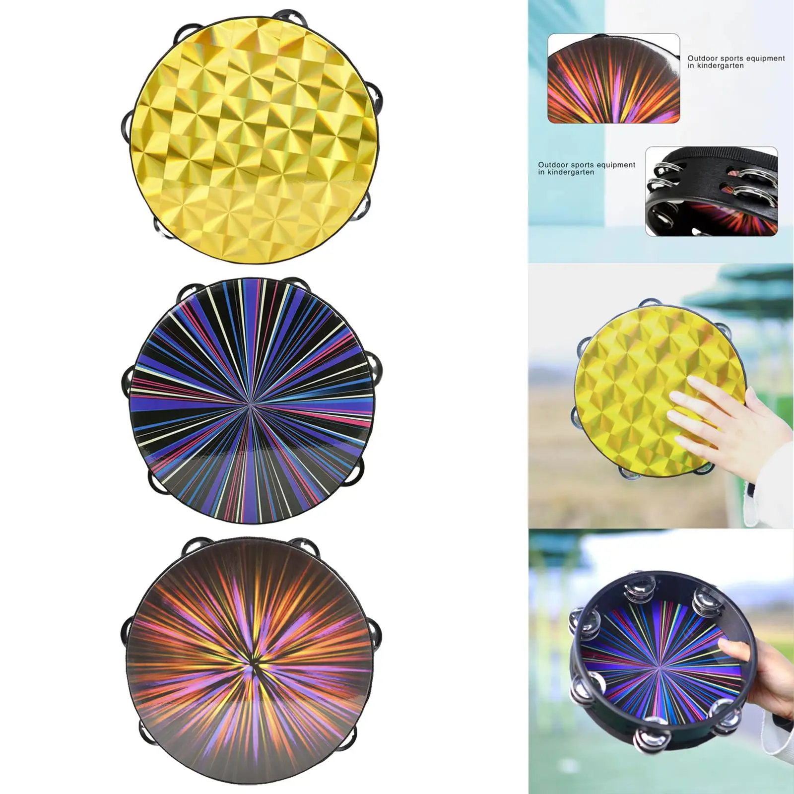 Деревянный Тамбурин ударный музыкальный инструмент для христианских танцев