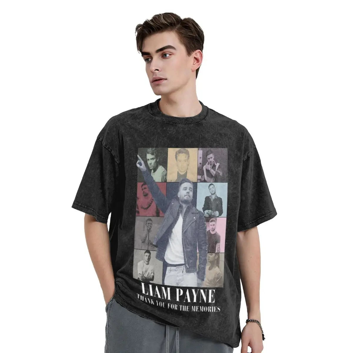 Футболка Liam-Payne Tour Спасибо Yoy For The Memories Paney Music Модные футболки Ретро футболка