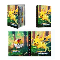 240pcs pokemon holder album collections pokemon cards album book top loaded list toys gift for children pokemon letters album