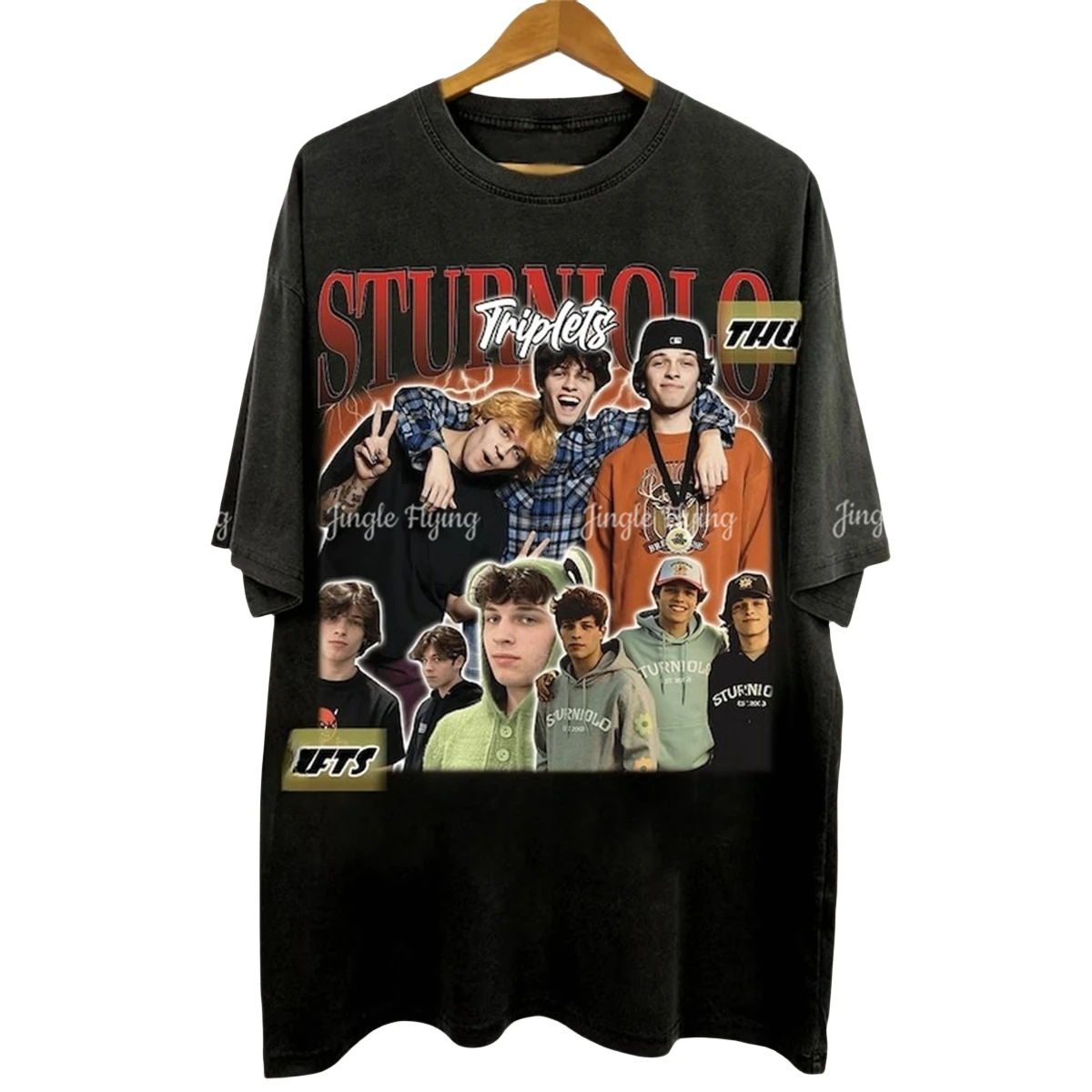 Ограниченная серия Sturniolo Triplets винтажная рубашка-бутлег 90-х годов подарки для
