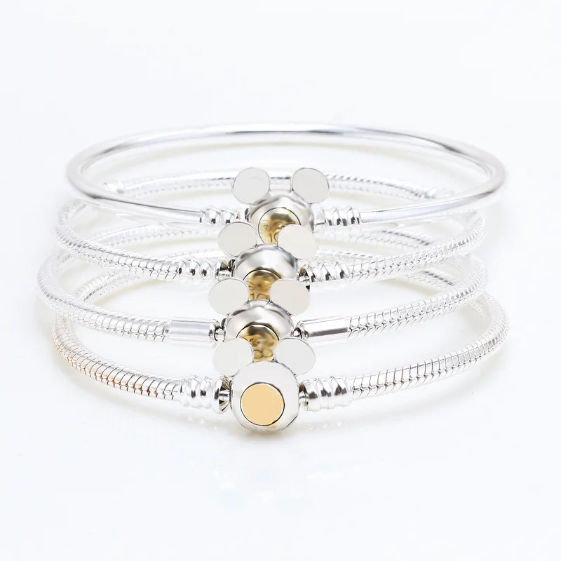 

Кулон «Лило и Ститч» из серебра 925 пробы для браслета