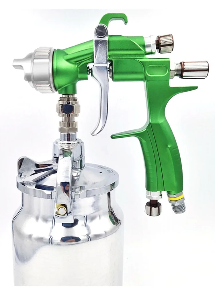 

HVLP spray gun UVU lower pot paint spray gun high atomization car sheet metal furniture finish paint spray gun pneumatic tool