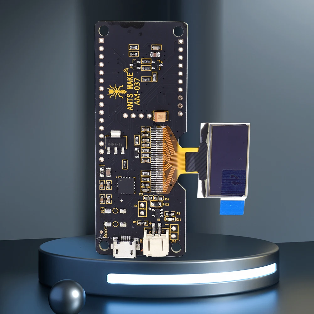 

ESP32 Development Board 0.96 Inch OLED Display WiFi Bluetooth-compatible Module with Lithium Battery Interface