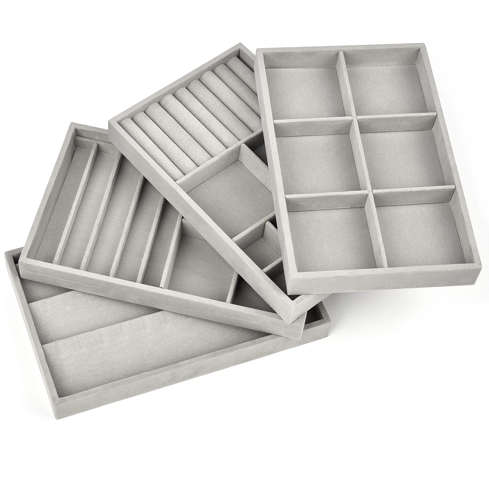 Бархатный органайзер для ювелирных изделий