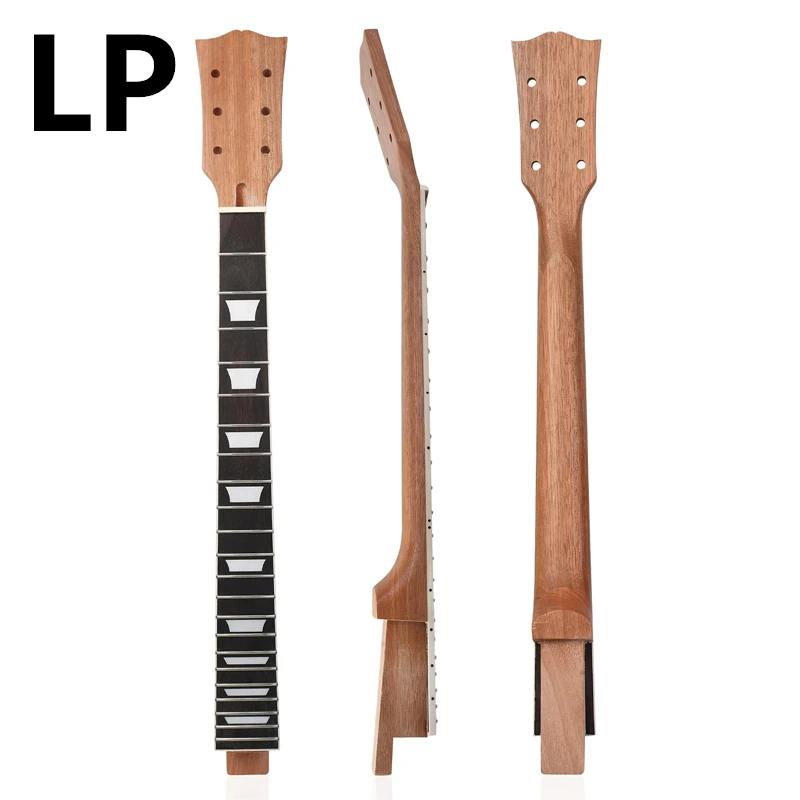 

22 Frets Guitar Neck Tail lifting insert type mahogany Handle For LP Guitar Rosewood Fingerboard