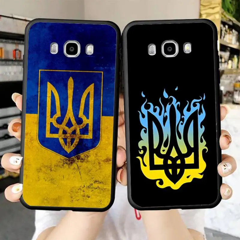 

Ukraine Of Flag Phone Case for Samsung J 2 3 4 5 6 7 8 prime plus 2018 2017 2016 core