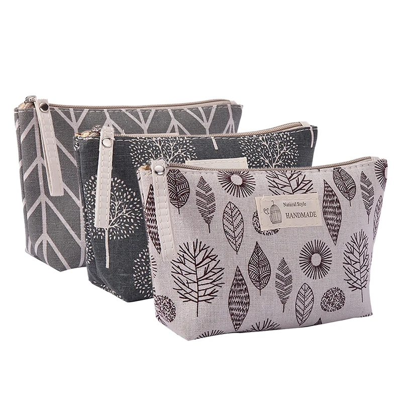 

Printed Canvas Cosmetic Bag Multi-Function Travel Cosmetic Bag Coin Purse Holder Bags Large-Capacity Toiletry Bags DWH5