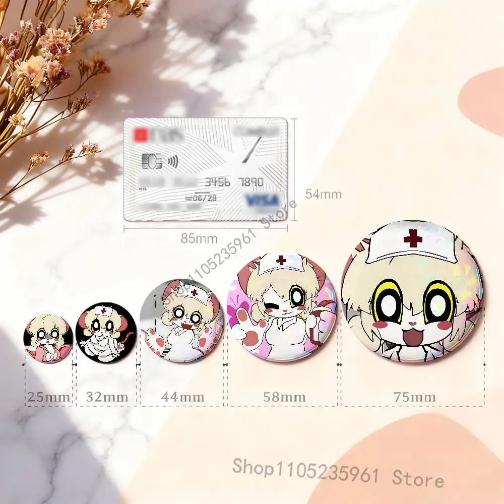 Фото T-Terrible M-Mouse Lorna 32 мм 58 мм 75 мм 44 мм 25 мм значки в стиле аниме броши DIY булавки украшения подарки на день рождения и день Святого Валентина №3