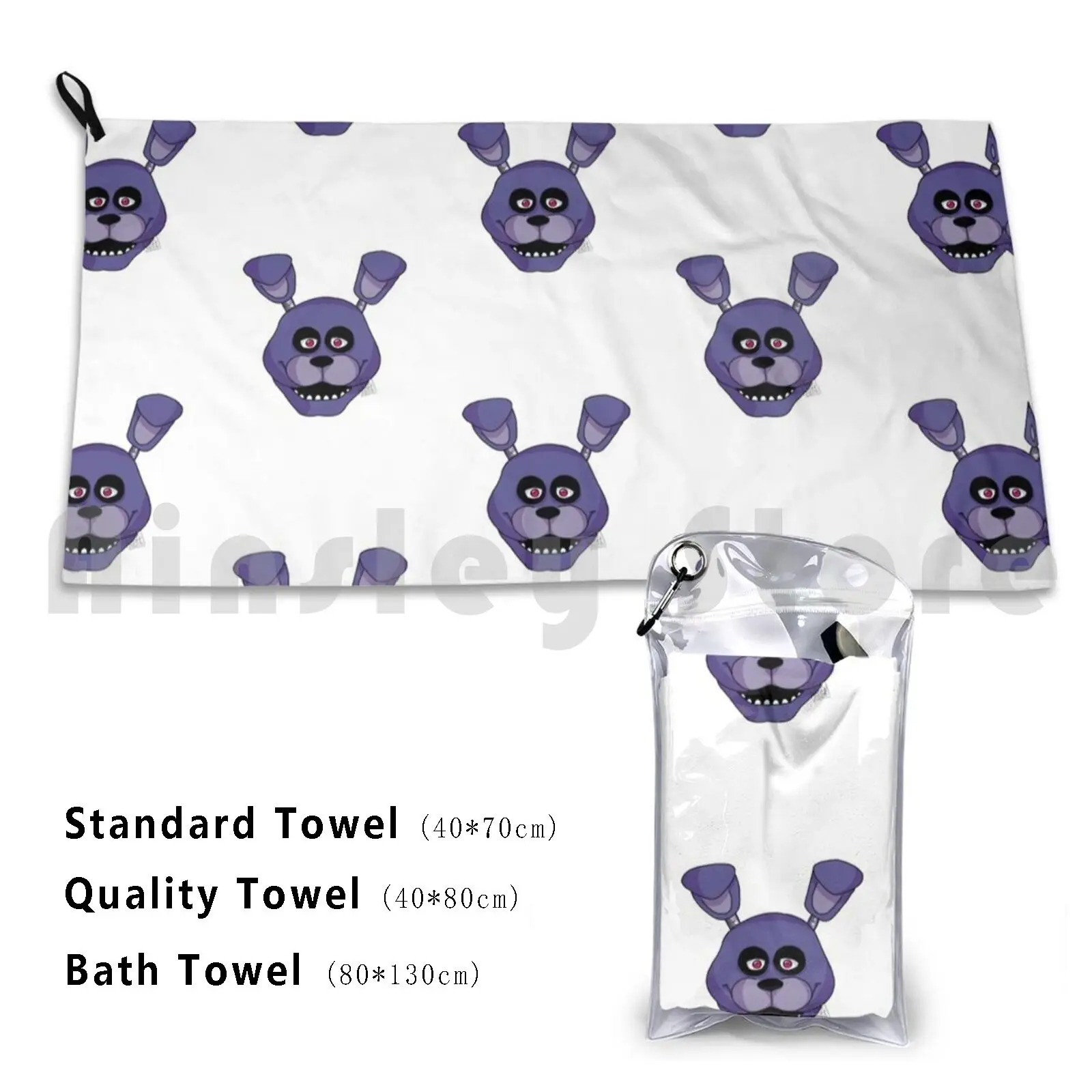 

Towel Fnaf Bonnie Print 3271 Bonnie Fnaf Fnaf Bonnie Purple Original Bonnie