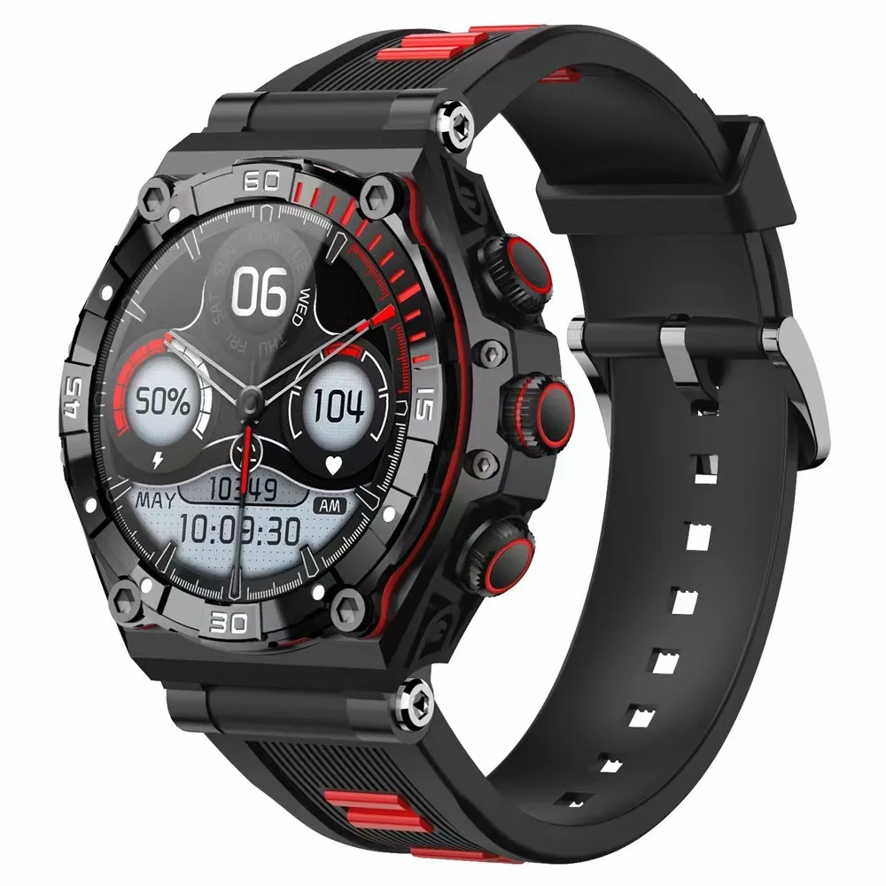 

2023 New Arrivals 1.43" Full Touch Screen Smart Watch Men IP68 Waterproof Battery Ultra Long Standby Bluetooth Call Smartwatch