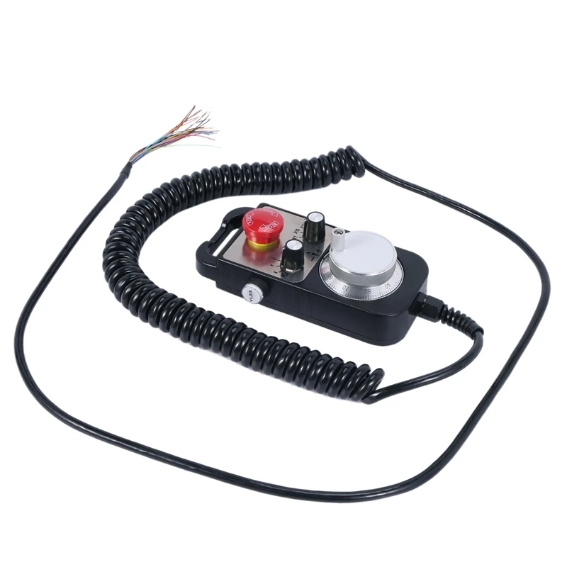 

CNC Pulse Generator 6 Axis MPG Pendant Handwheel For FAGOR GSK Siemens MITSUBISHI FANUC System 5V Manual Pulse Generator