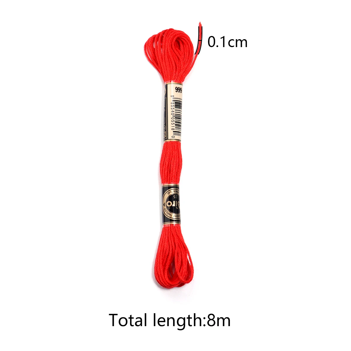 Полиэстеровая нить для вышивки крестиком 8 м 6 шт./лот