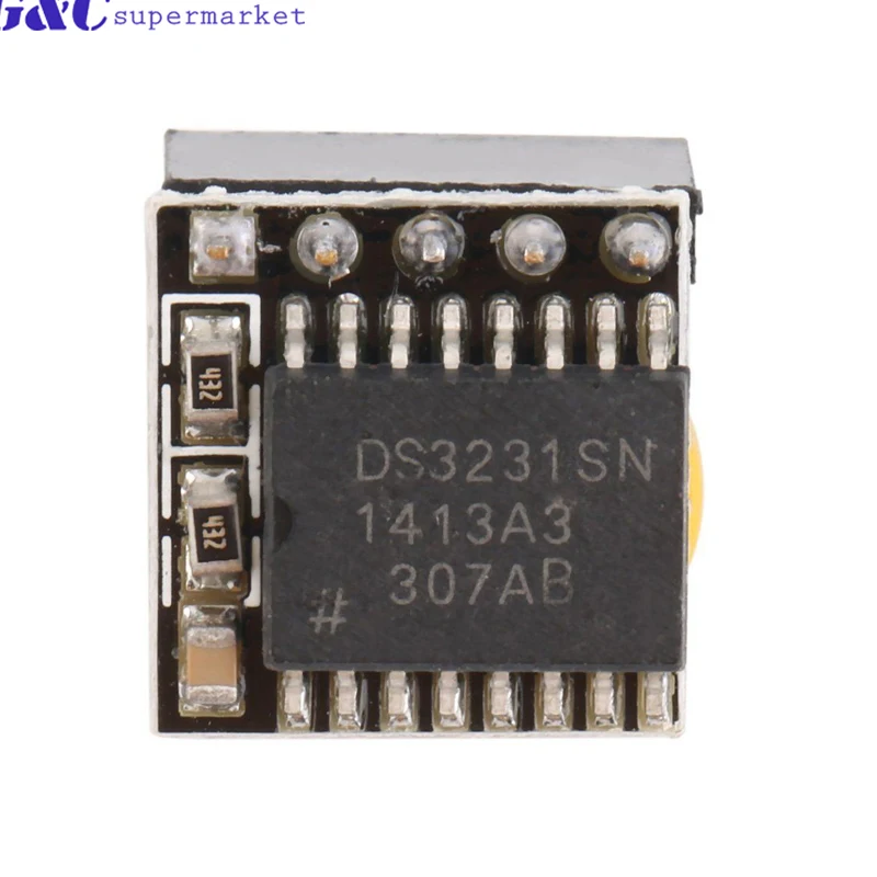 Модуль часов Precision DS3231 в режиме реального времени RTC 3 В/5 В с батареей для Raspberry Pi