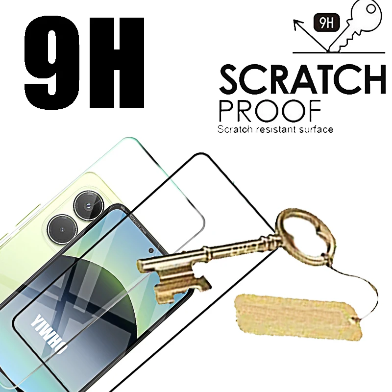 4-1 шт. закаленное стекло для Redmi Note 14 4G 5G 13 Pro Max Защитная пленка для экрана Redmi Note14 13Pro 13c 12c Передняя защитная пленка (art.: 3920cc05ea66a) - 3920cc05ea66a