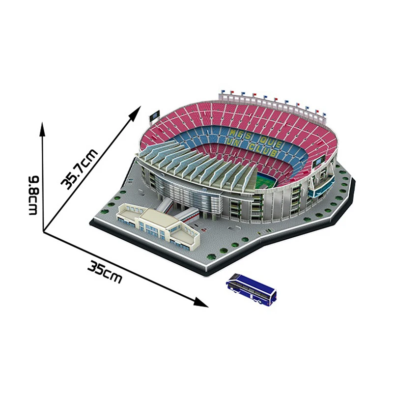 Популярная классическая 3D головоломка сделай сам Сборная модель здания для