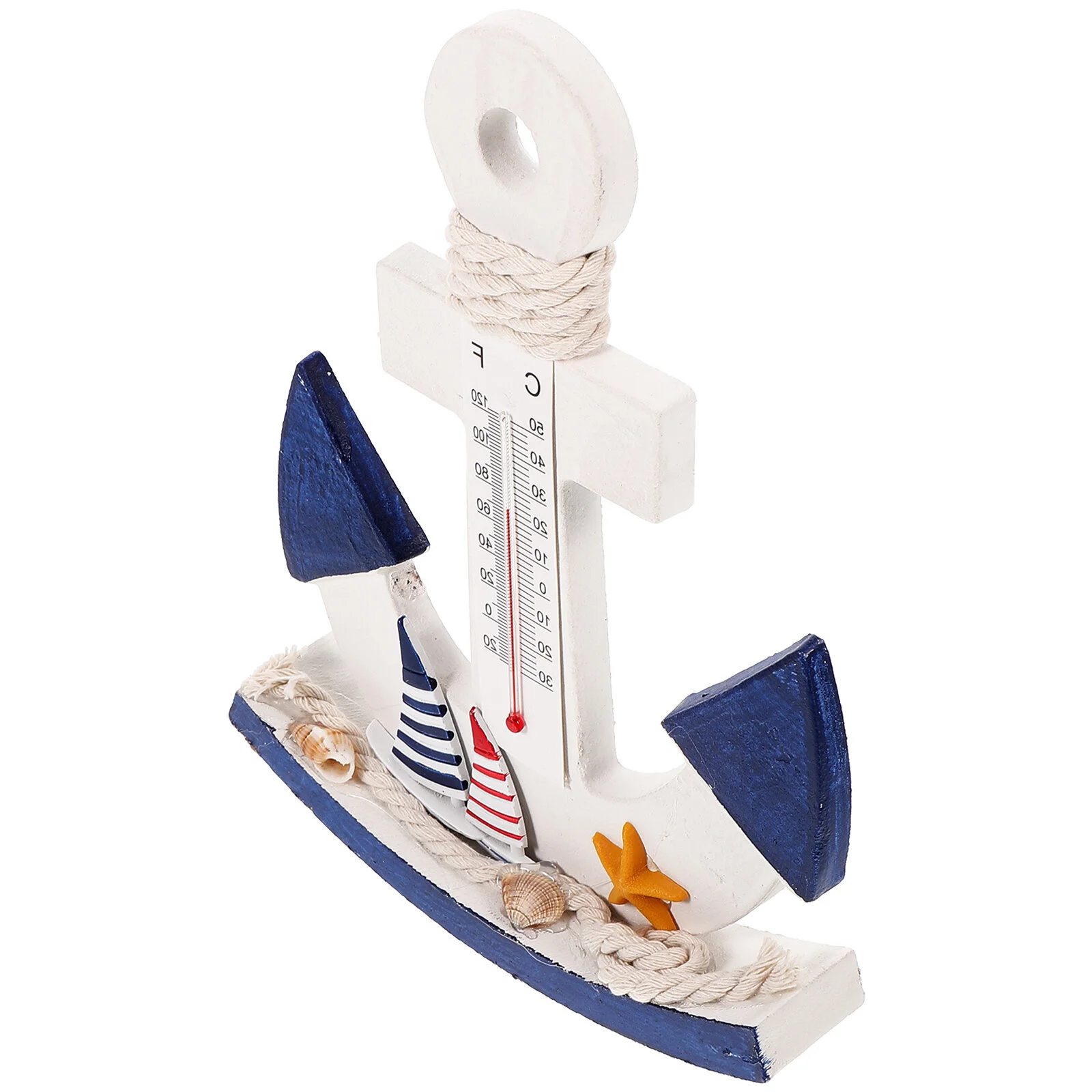 

Якорь, искусственное украшение, украшение для средиземноморского дома, датчик температуры, тема океана, деревянная детская форма