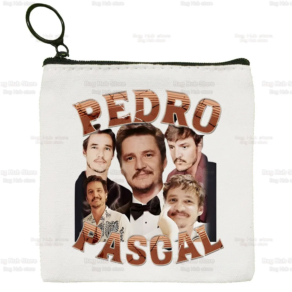 Pedro Pascal My Boy Friend Cartoon Printed Canvas Bag Design Canvas Simple and Fashionable Storage Bag