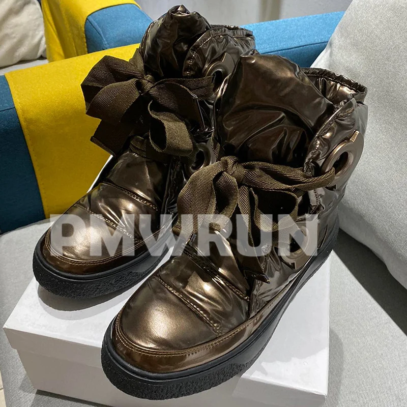 

Женские короткие ботинки на толстой подошве, универсальные удобные ботинки с круглым носком, Осень-зима 2023