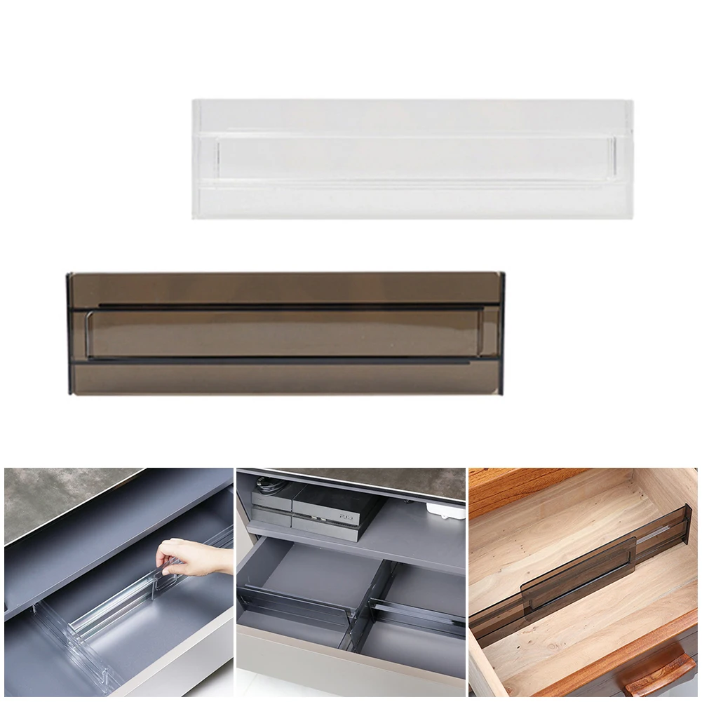 

Adjustable Storage Drawers Divider Retractable Plastic Drawer Partition Holder Household Storage Clapboard Kitchen Organizador