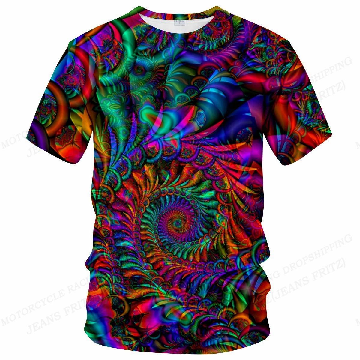 

Women's T Shirt Trippy Psychedelic 3d Print T-shirt Men Women Fashion T-shirt Short Sleeve Tops Tees Cat Tshirt Women's Clothing