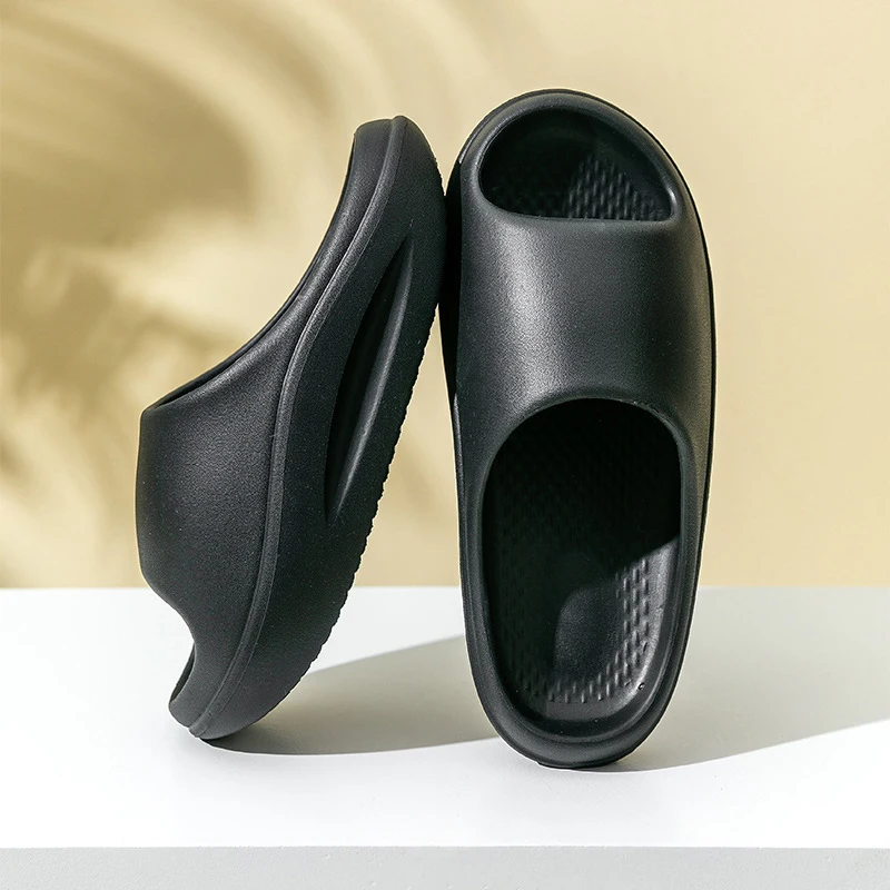 Casual Home Slippers Women Fashion Summer Beach Slides Outdoor Sandals Shoes Non-slip EVA Soft Thick Sole Unisex Indoor Slippers