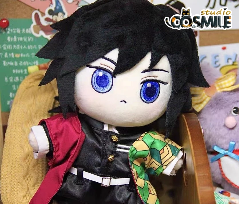 

Demon Slayer Kimetsu no Yaiba Tomioka Giyuu Tomioka Stuffed Plushie 20cm Plush Doll Body Clothes Clothing Costume Cosplay YM Sa