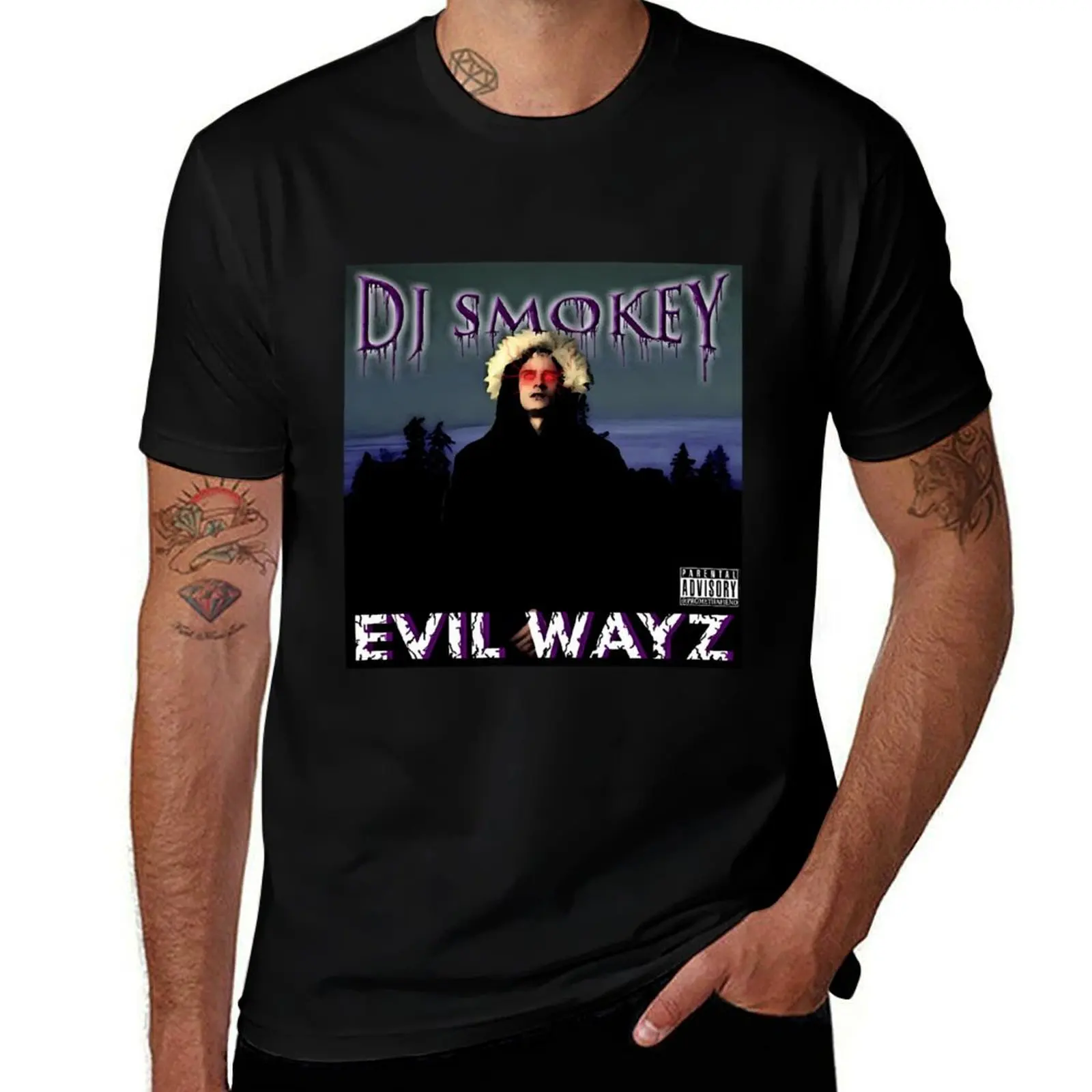 DJ SMOKEY evil wayz футболка летняя рубашка летний топ тяжелая вес для мальчика мужская