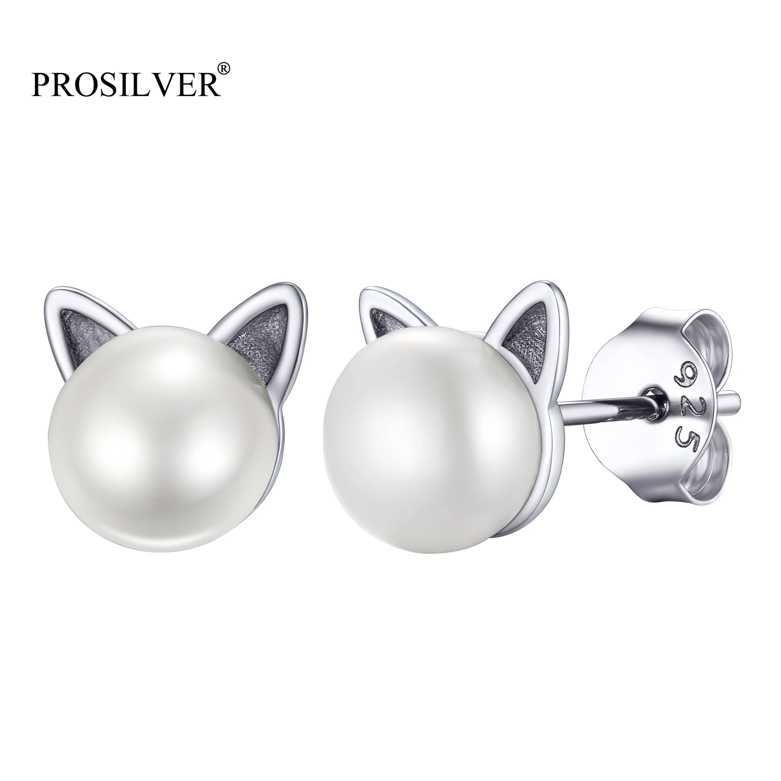 

Серьги-гвоздики серебряные с натуральным жемчугом, 7 мм