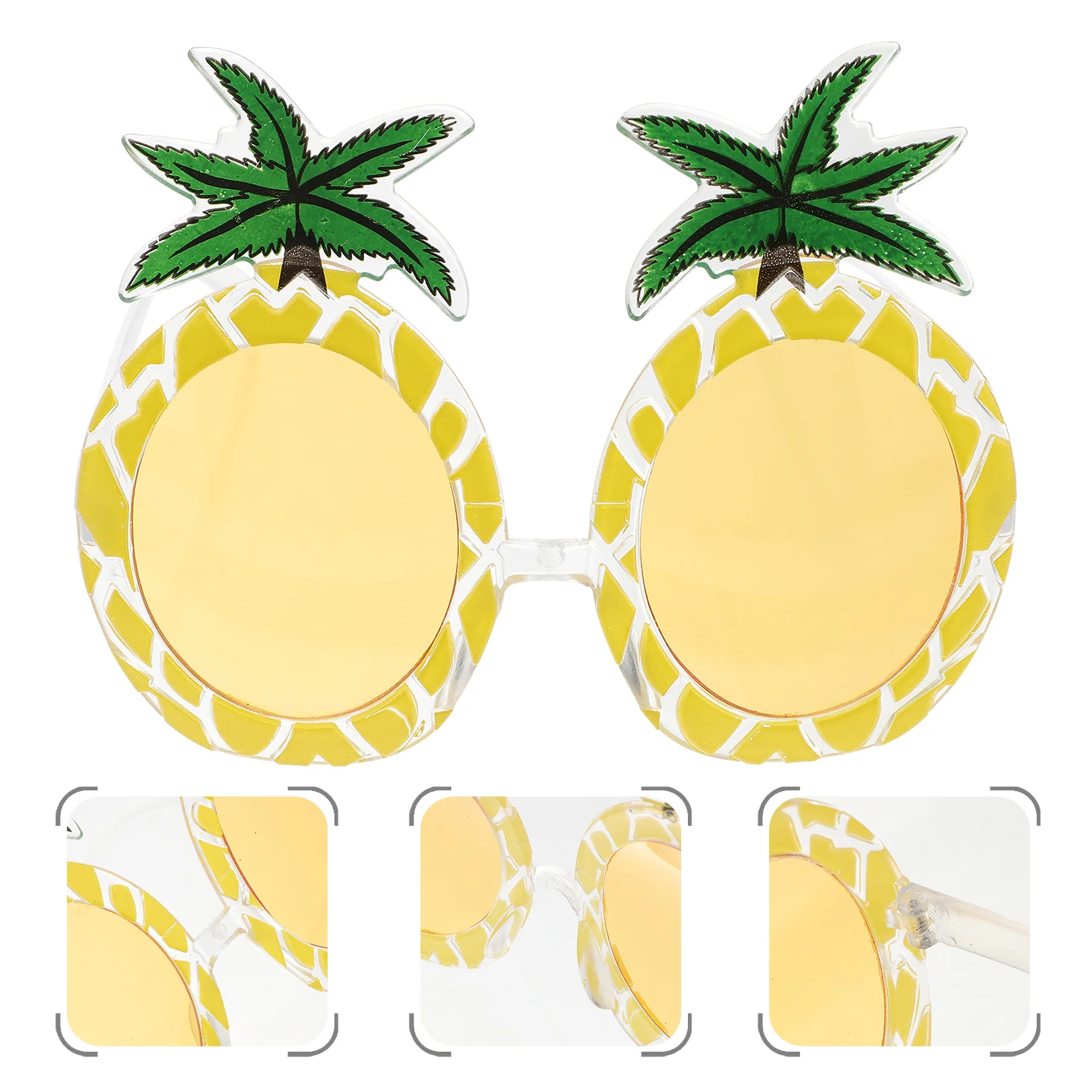 

Glasses Sunglasses Party Funny Pineapple Eyeglasses Hawaiian Tropical Dress Novelty Beach Eyewear Luau Prom Fancy Creative Props