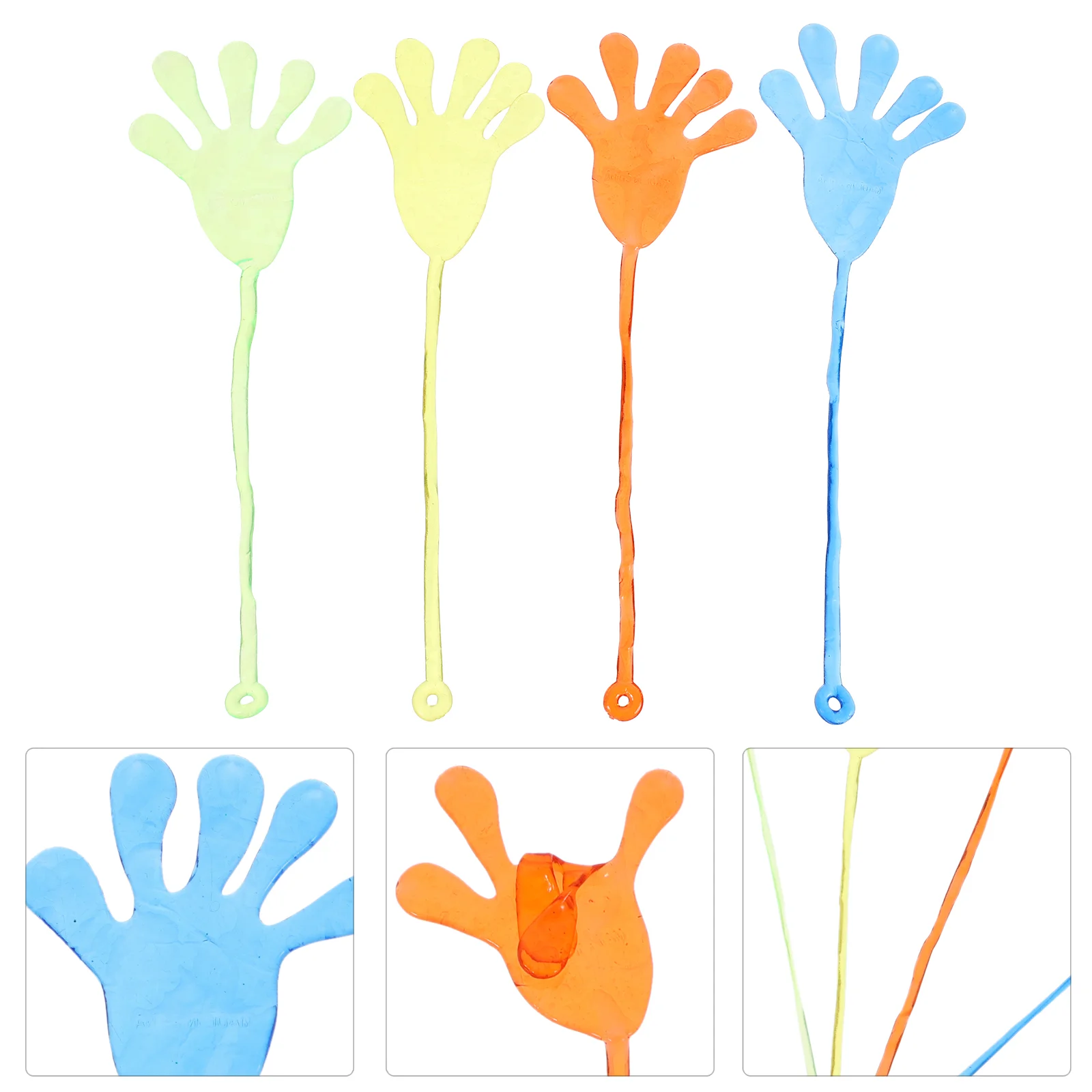 

Sticky Toy Hand Hands Toys Wall Party Favors Glitter Children Kids Goodieelastic Fillers Slappy Fingers Hammer Palm Giant Wacky