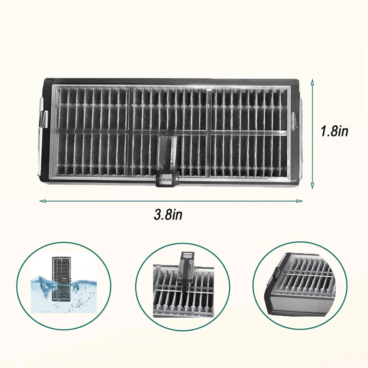 Пылесос-робот Dreame X40 Ultra / Pro S30 основная боковая щетка фильтры НЕРА тряпичная