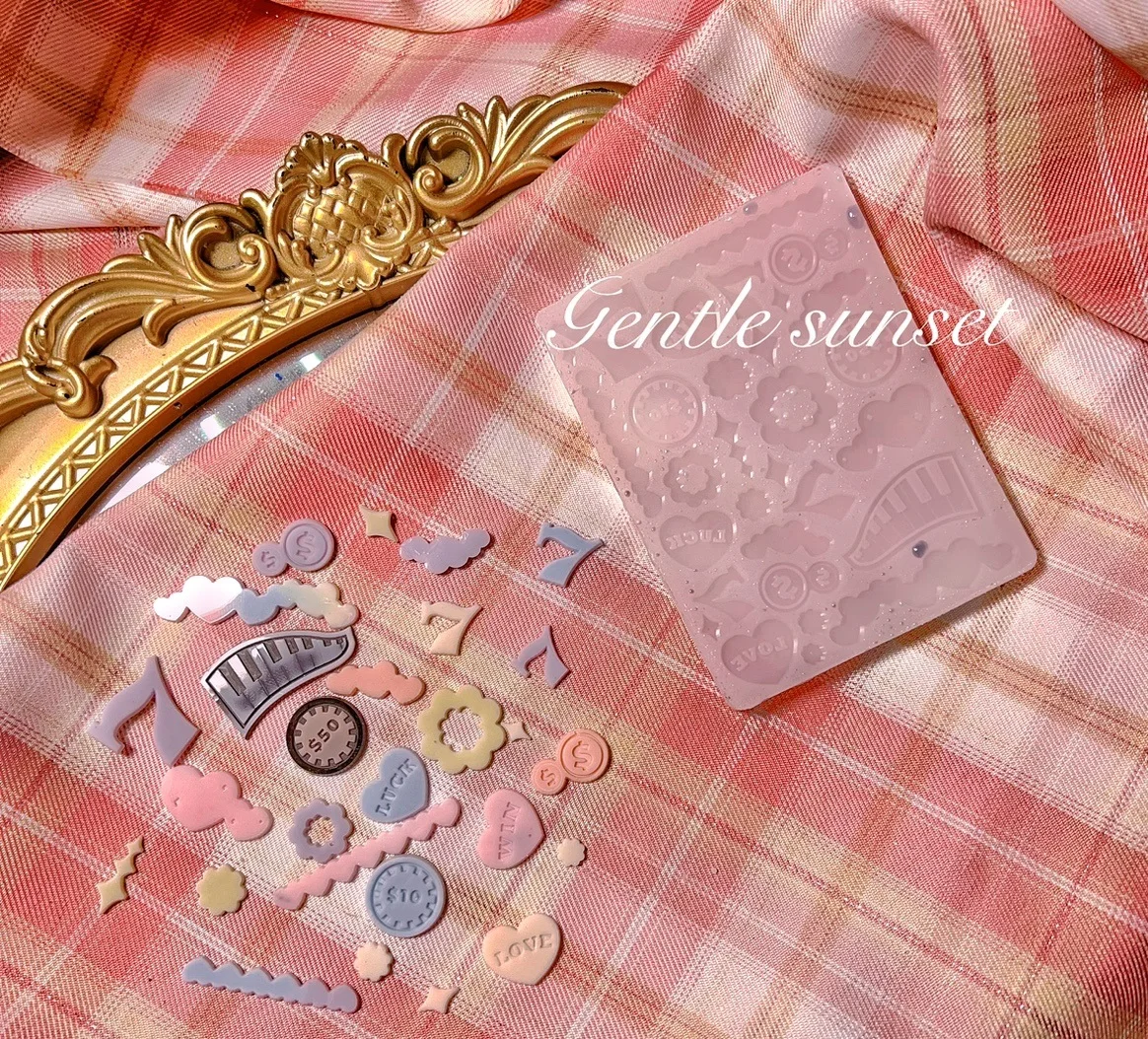 Wsy-410 силиконовая форма для фортепиано в форме сердца из смолы аксессуары