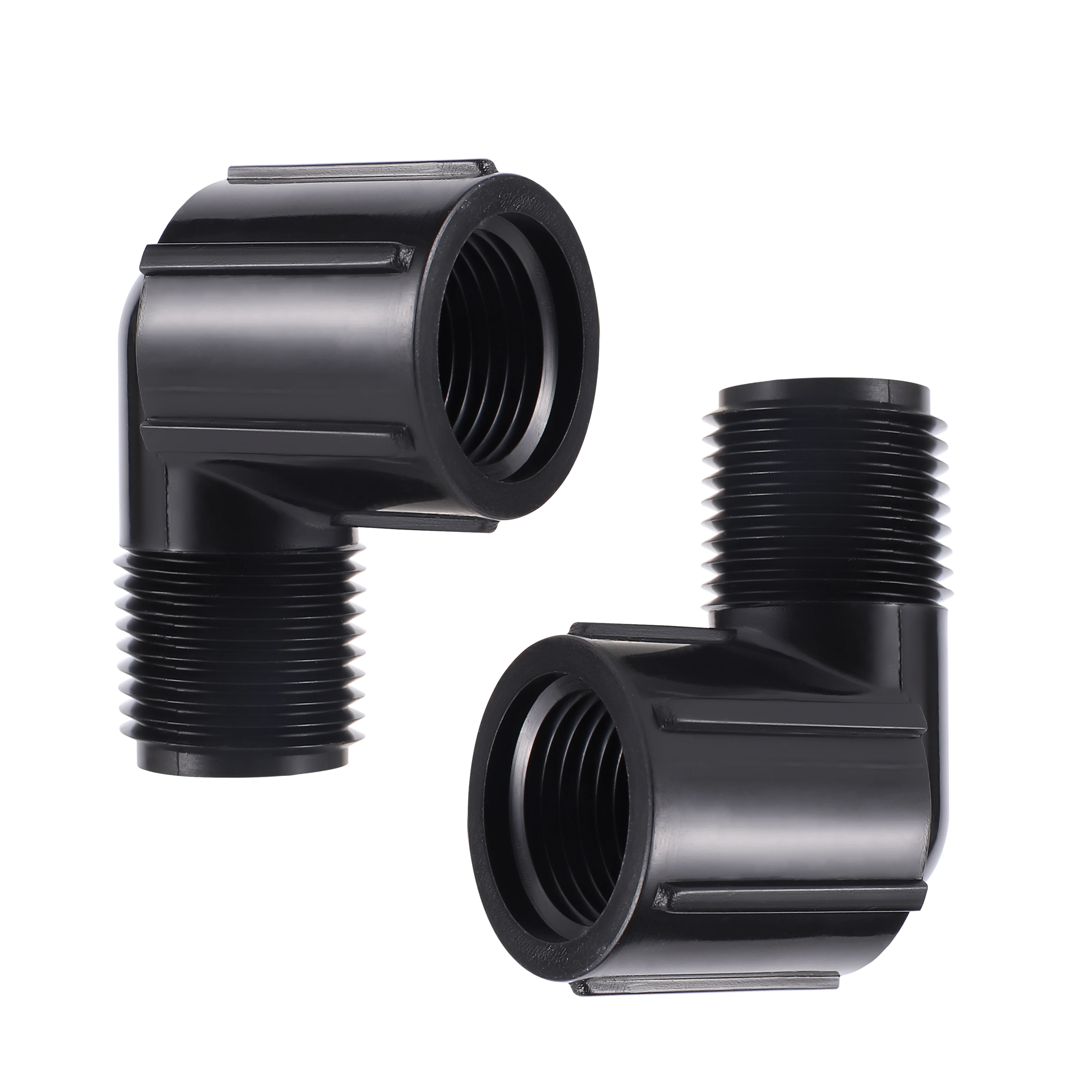 

1/2" Female Elbow Connector Pop-up Sprinkler Swing Joint Adapter Garden Lawn Flower Irrigation 1/2" Male Thread Fittings