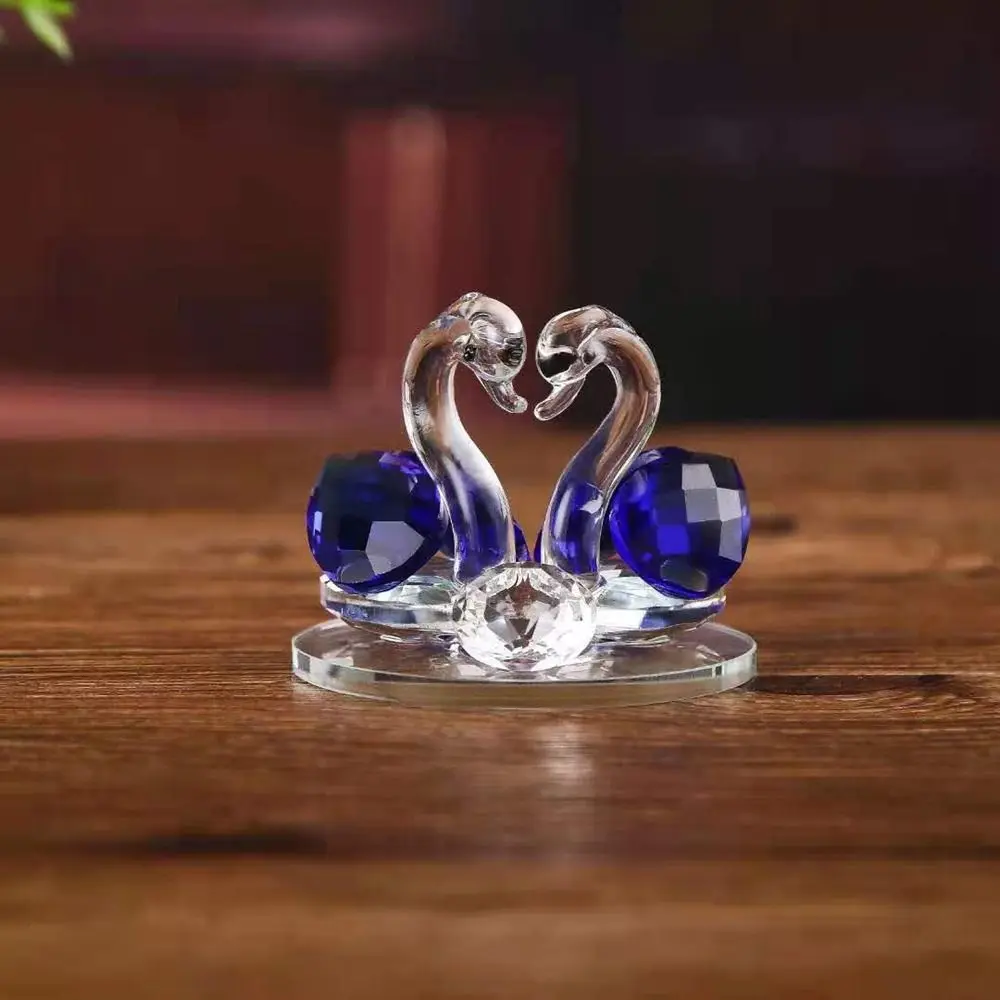 Модные хрустальные искусственные миниатюры романтическая модель животного