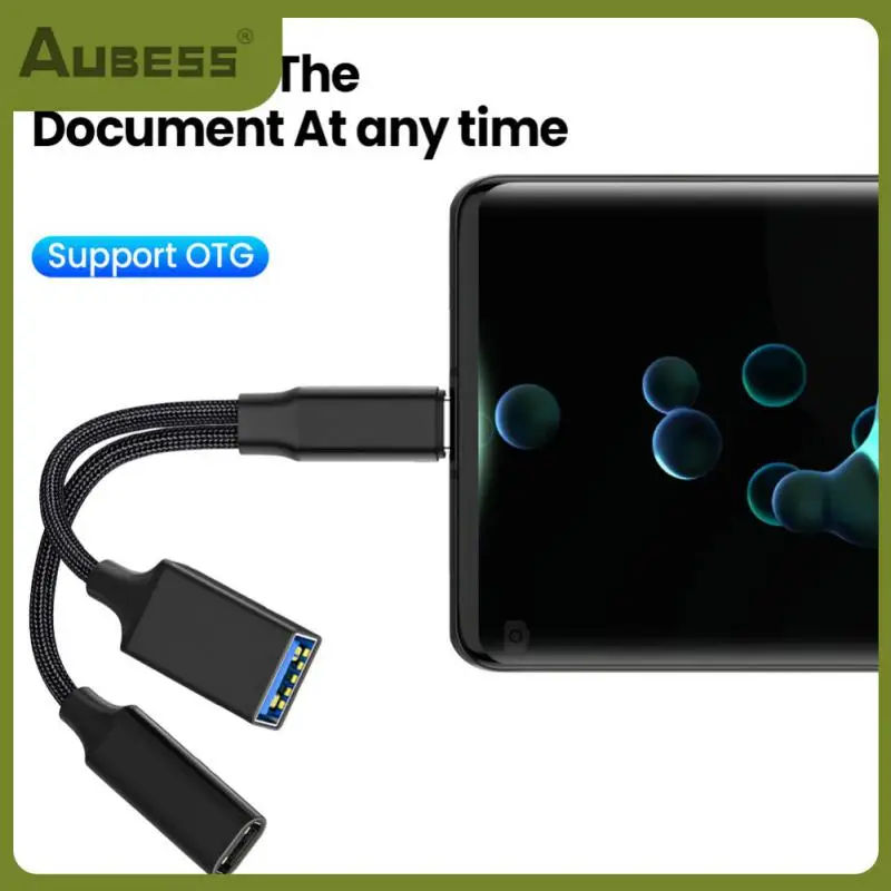 

Connector Type C To Usb A Portable Usb Splitter Adapter Aluminum Alloy Otg Data Cable Converter Usb C Otg Cable Phone Adapter