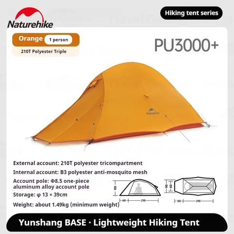 Naturehike Cloud UP BASE Палатка 210T