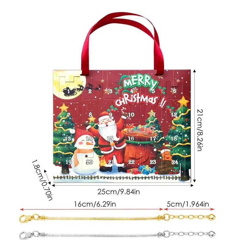 Календарь для ювелирных изделий девочек Подарочная коробка с календарем