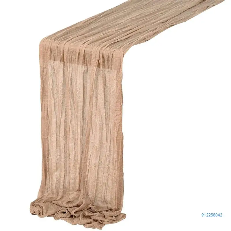 Для очень длинной мятой дорожки для стола в стиле бохо дня рождения вечеринки