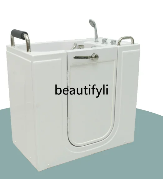 Боковая дверь без барьеров сидящая для дома акрил Джакузи интеллектуальная