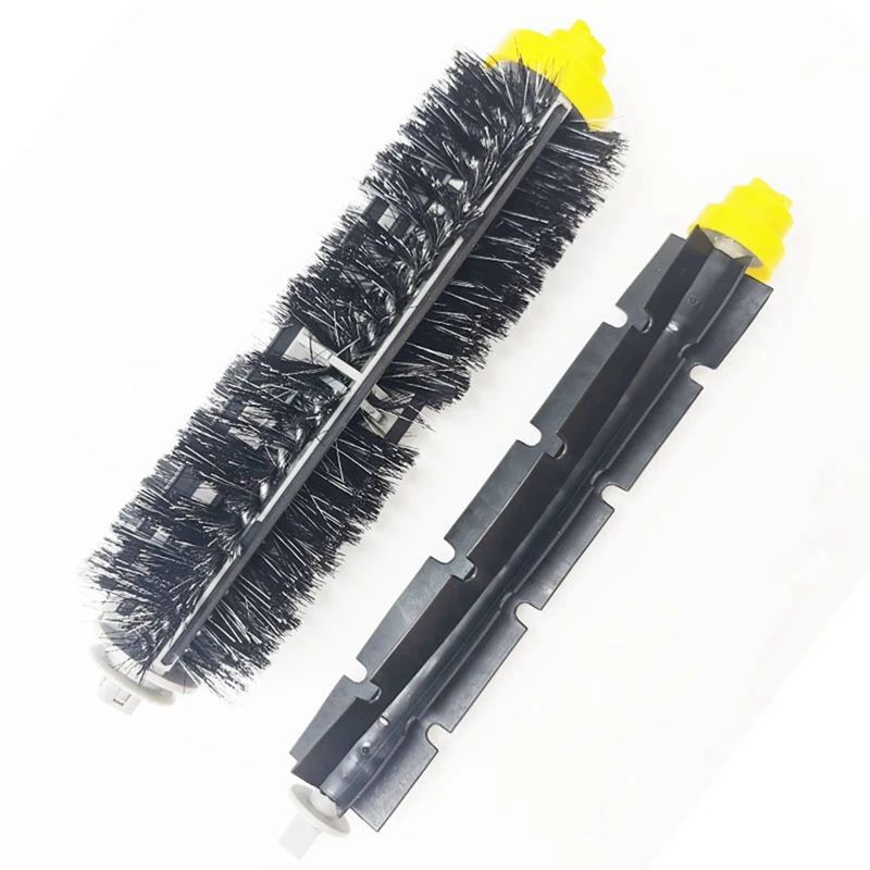 

Central Roller Kit For Irobot Roomba 600 And 700 Brush Roller With Bristles And Rubber 605 620 670 770 780